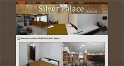Desktop Screenshot of hotelsilverpalacesalem.in